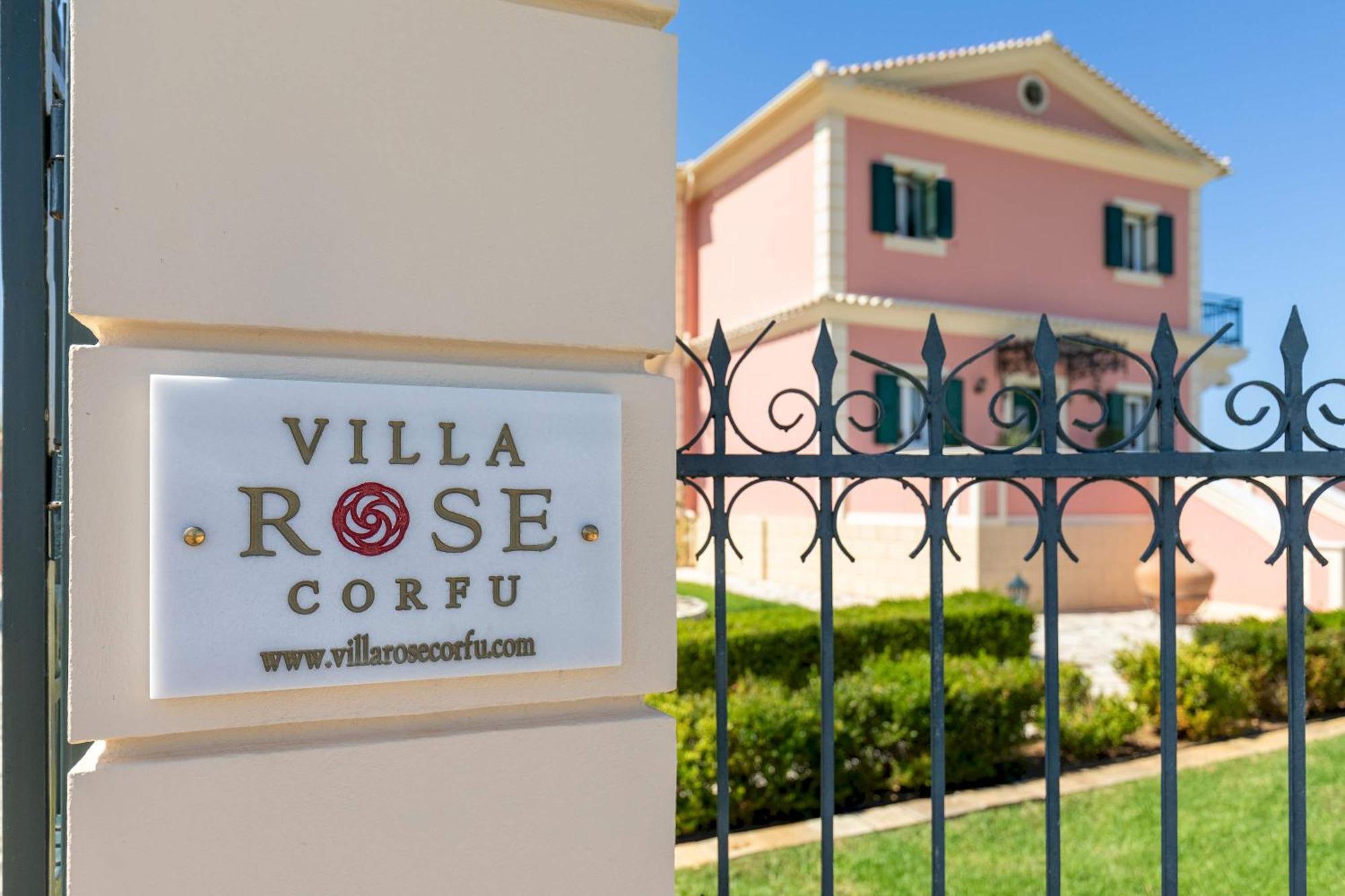 Villa Rose Corfu Paralía Almirú Kültér fotó